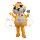 Cute Baby Tiger Carrying Feeding Bottle Mascot Costume