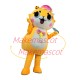 Cute Baby Tiger Carrying Feeding Bottle Mascot Costume