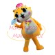 Cute Baby Tiger Carrying Feeding Bottle Mascot Costume