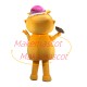 Cute Baby Tiger Carrying Feeding Bottle Mascot Costume