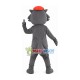 Villain Wolffy Mascot Cartoon Costume
