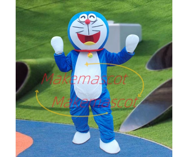 Convivial Doraemon Cartoon Mascot Costume Convivial Doraemon Cartoon Mascot Costume