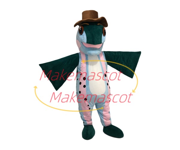 Gorgeous Sea Fish With Easy Life Mascot Costume