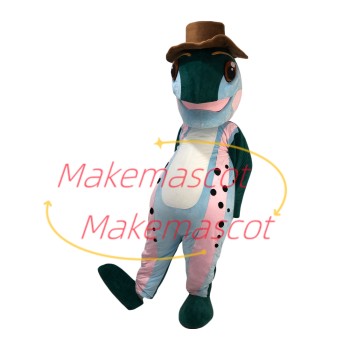 Gorgeous Sea Fish With Easy Life Mascot Costume