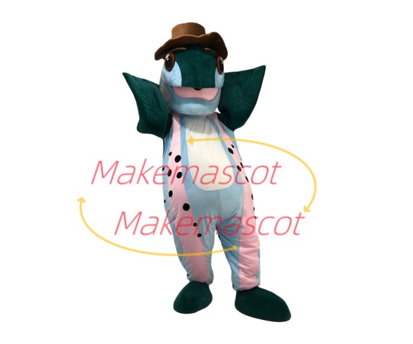 Gorgeous Sea Fish With Easy Life Mascot Costume