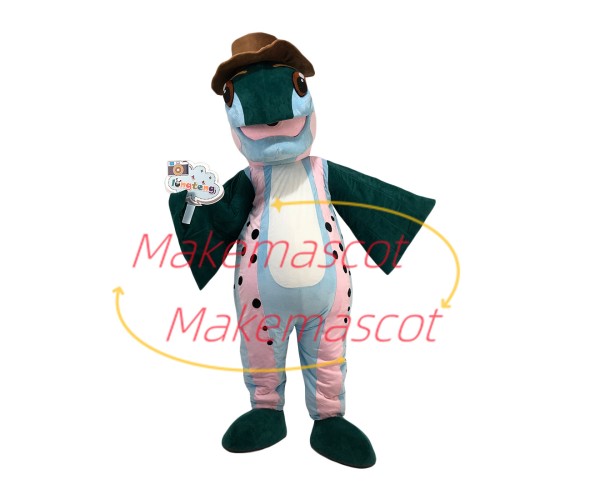 Gorgeous Sea Fish With Easy Life Mascot Costume