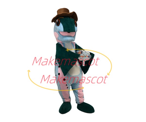 Gorgeous Sea Fish With Easy Life Mascot Costume