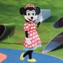Elegant Minnie Wearing Dress Mascot Costume