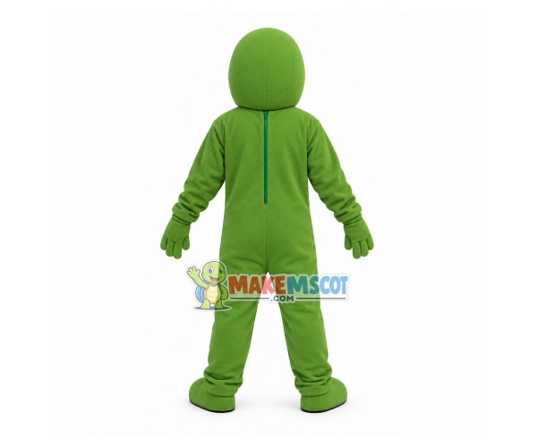 Funny Walking Adult Green Alien Mascot Costume Funny Walking Adult Green Alien Mascot Costume