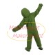 Funny Walking Adult Green Alien Mascot Costume