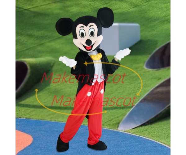 Handsome Mickey In the Tuxedo Mascot Costume Handsome Mickey In the Tuxedo Mascot Costume