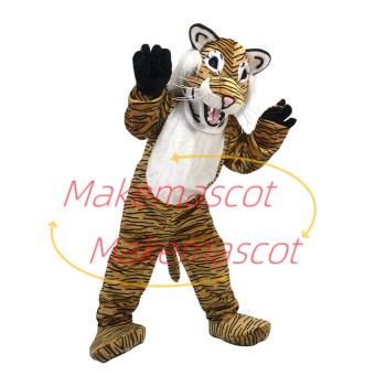 Forceful the Roaring Wild Tiger Mascot Costume