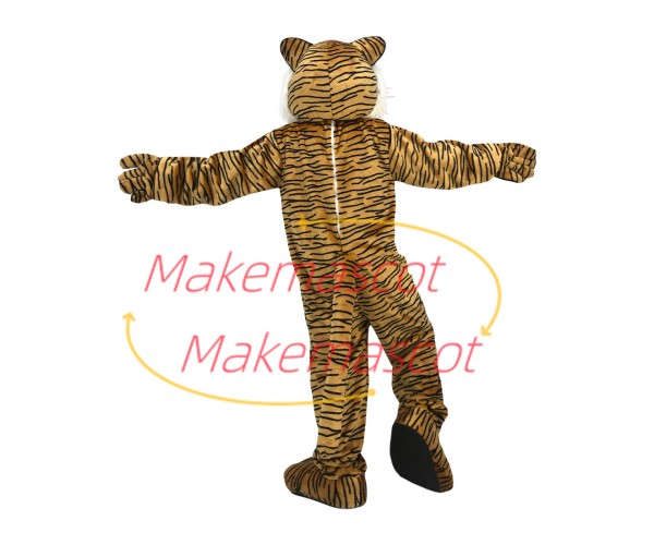 Forceful the Roaring Wild Tiger Mascot Costume