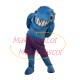 Joyful Baby Dolphin In Shorts Mascot Costume