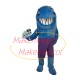Joyful Baby Dolphin In Shorts Mascot Costume