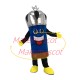 Pencil of Wisdom Mascot Costume Wearing Crown
