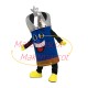 Pencil of Wisdom Mascot Costume Wearing Crown