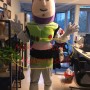 Cartoon Spaceman of the Future Buzz Lightyear Mascot Costume