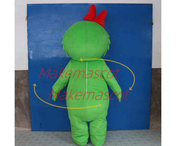 Soft Lightweight Cartoon Green One Eyed Monster Mascot Costume Soft Lightweight Cartoon Green One Eyed Monster Mascot Costume