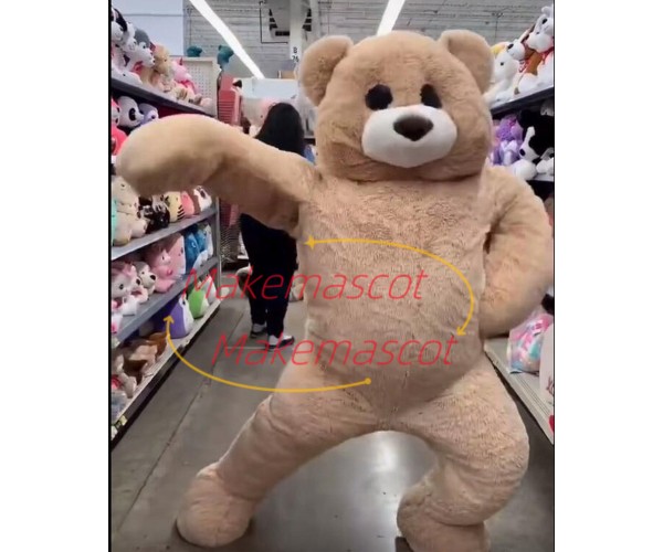 Large Size Cartoon Plush Toy Bear Mascot Costume Large Size Cartoon Plush Toy Bear Mascot Costume