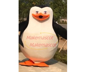 Rational The Leader Penguin of Madagascar Cartoon Mascot Costume