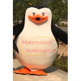 Rational The Leader Penguin of Madagascar Cartoon Mascot Costume
