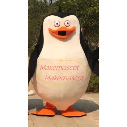 The Crazy Madagascar Penguin Rico Cartoon Mascot Costume