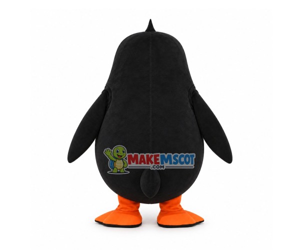 The Crazy Madagascar Penguin Rico Cartoon Mascot Costume The Crazy Madagascar Penguin Rico Cartoon Mascot Costume