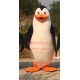 The Smart Madagascar Penguin Kowalski Cartoon Mascot Costume The Smart Madagascar Penguin Kowalski Cartoon Mascot Costume