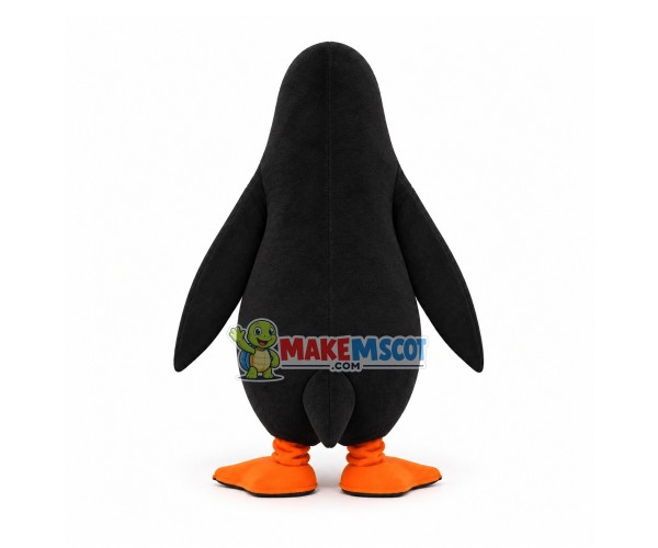 The Smart Madagascar Penguin Kowalski Cartoon Mascot Costume The Smart Madagascar Penguin Kowalski Cartoon Mascot Costume