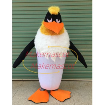 Sluggish The Adult Size Light Penguin Mascot Costume