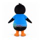 Naive The Baby Penguin With Tilted Head Cartoon Mascot Costume Naive The Baby Penguin With Tilted Head Cartoon Mascot Costume