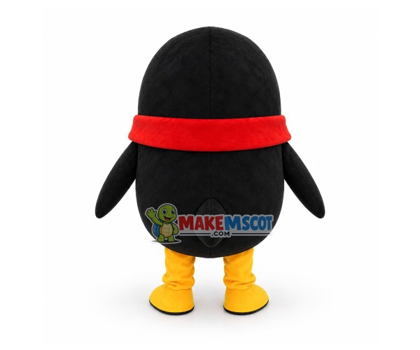 Funny Cartoon Icon The Enlarged Version Penguin Mascot Costume Funny Cartoon Icon The Enlarged Version Penguin Mascot Costume