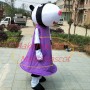 Customized Cartoon Character Zoe Zebra Mascot Costume