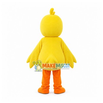 Lively Cartoon Yellow Duck Lightweight Mascot Costume