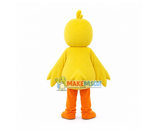 Lively Cartoon Yellow Duck Lightweight Mascot Costume