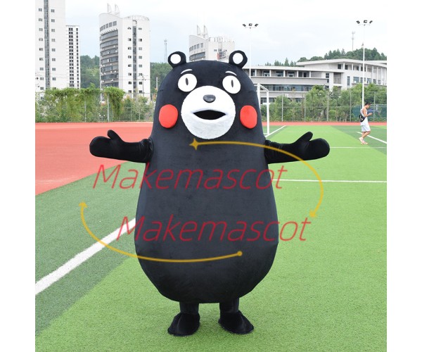 Interesting Cartoon Blush Bear Kumamon Mascot Costume Interesting Cartoon Blush Bear Kumamon Mascot Costume