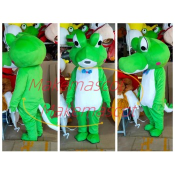 Bright Color Cute Baby Crocodile Mascot Costume for Party