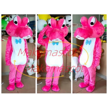 Bright Color Cute Baby Crocodile Mascot Costume for Party Bright Color Cute Baby Crocodile Mascot Costume for Party