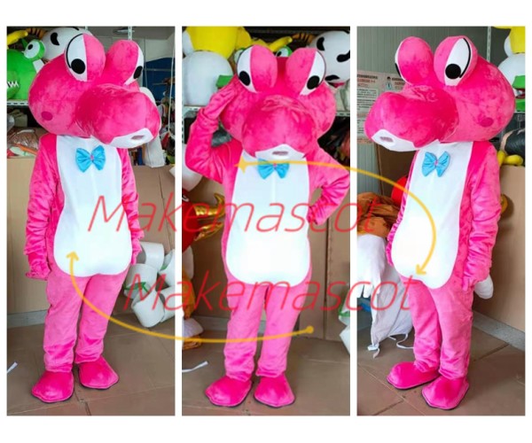Bright Color Cute Baby Crocodile Mascot Costume for Party Bright Color Cute Baby Crocodile Mascot Costume for Party