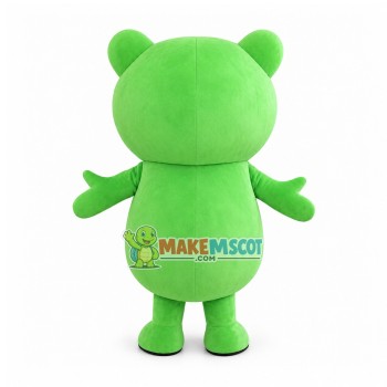 Adult Lovely Cartoon Frog With Simple Look Mascot Costume Adult Lovely Cartoon Frog With Simple Look Mascot Costume