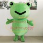 Adult Lovely Cartoon Frog With Simple Look Mascot Costume