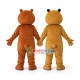 Forest Guardian Briar and Bramble Bear Brothers Mascot Cartoon Costume Forest Guardian Briar and Bramble Bear Brothers Mascot Cartoon Costume