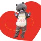 Depressed Soft Cartoon Gray Rilakkuma Mascot Costume Depressed Soft Cartoon Gray Rilakkuma Mascot Costume