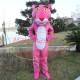 Lovable Cartoon Role The Individual Pink Panther Mascot Costume