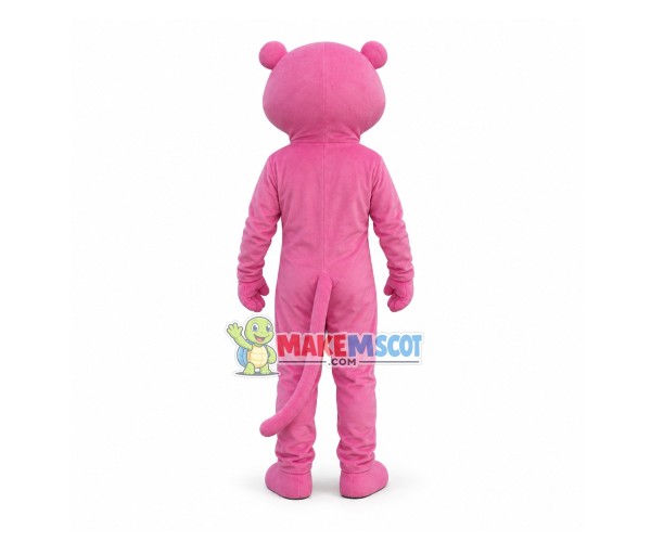 Lovable Cartoon Role The Individual Pink Panther Mascot Costume