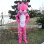Lovable Cartoon Role The Individual Pink Panther Mascot Costume