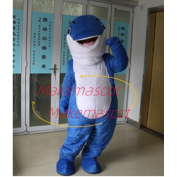 Customized Version of The Gentle Dolphin Adult Mascot Costume Customized Version of The Gentle Dolphin Adult Mascot Costume