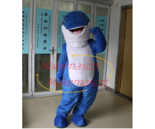 Customized Version of The Gentle Dolphin Adult Mascot Costume Customized Version of The Gentle Dolphin Adult Mascot Costume