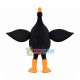 Adult Whole Black Hoopoe With Huge Wings Mascot Costume Adult Whole Black Hoopoe With Huge Wings Mascot Costume